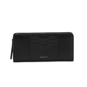 Radley London Bifold Matinee Wallet Black Leather 8" Wide x 4" High‎ Organizer